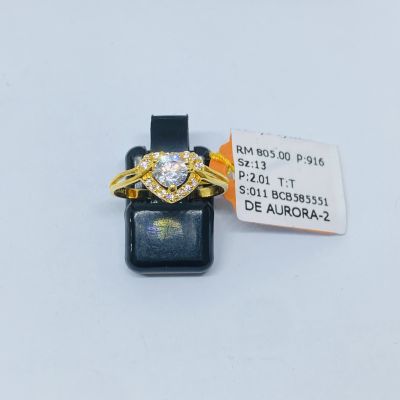 Cincin Permata 916
