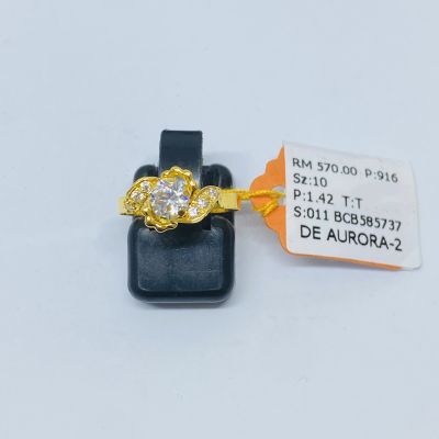Cincin Permata 916