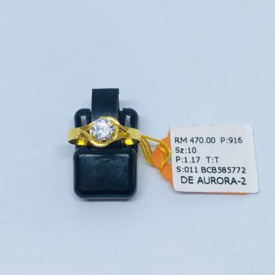 Cincin Permata 916