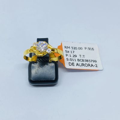 Cincin Permata 916