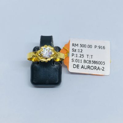 Cincin Permata 916