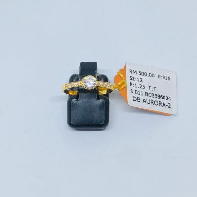 Cincin Permata 916