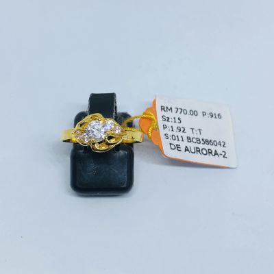 Cincin Permata 916
