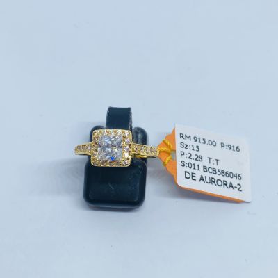 Cincin Permata 916