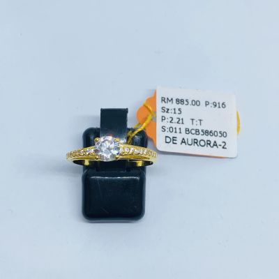 Cincin Permata 916