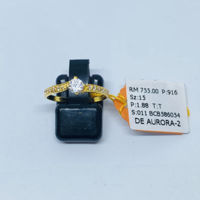 Cincin Permata 916
