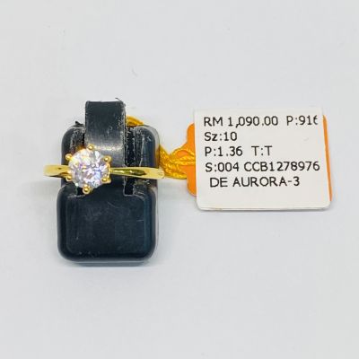 Cincin Permata 916