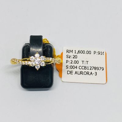 Cincin Permata 916