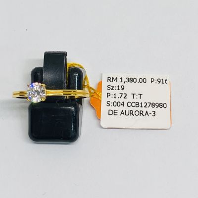 Cincin Permata 916