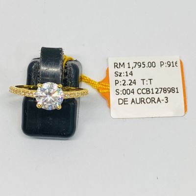 Cincin Permata 916