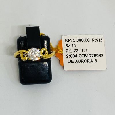Cincin Permata 916