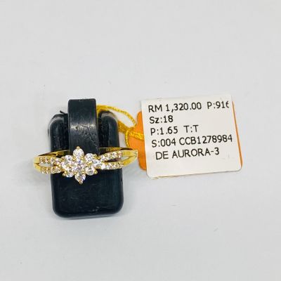Cincin Permata 916