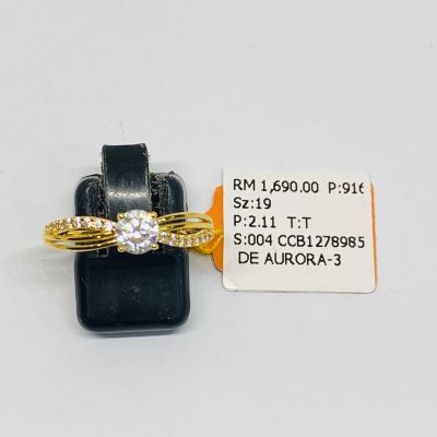 Cincin Permata 916