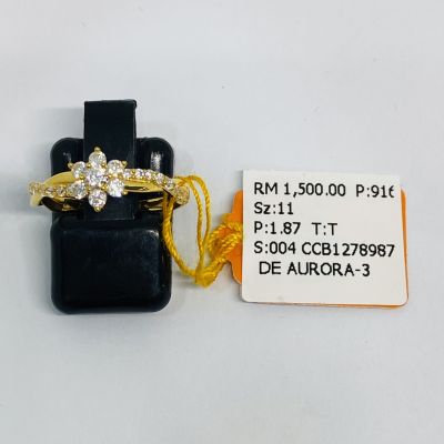 Cincin Permata 916