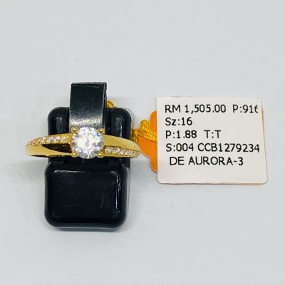 Cincin Permata 916