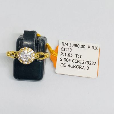 Cincin Permata 916