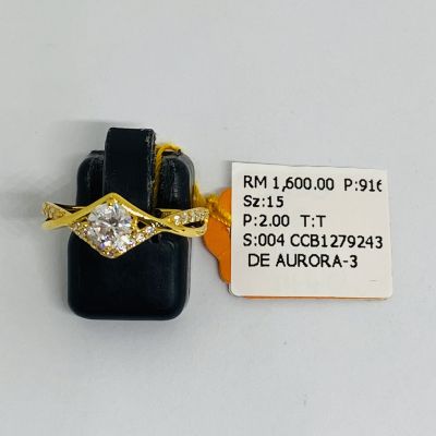 Cincin Permata 916