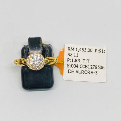 Cincin Permata 916