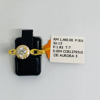 Cincin Permata 916