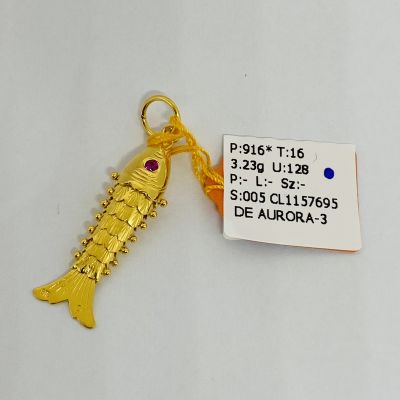 Loket 916 - GOLD FISH STONE