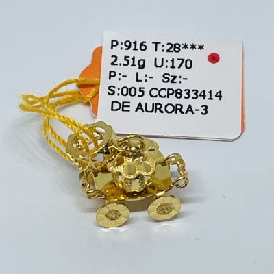 Pandora 916 - PUMPKIN CAR 1C