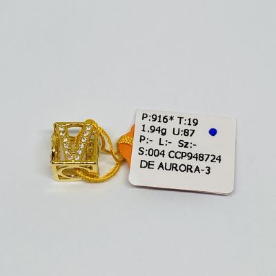 Pandora 916 - LOVE SQUARE STONE 1C