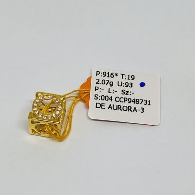 Pandora 916 - LOVE SQUARE STONE 1C