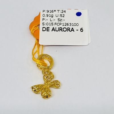 Pandora 916 - DANGLE BUTTERFLY 1C