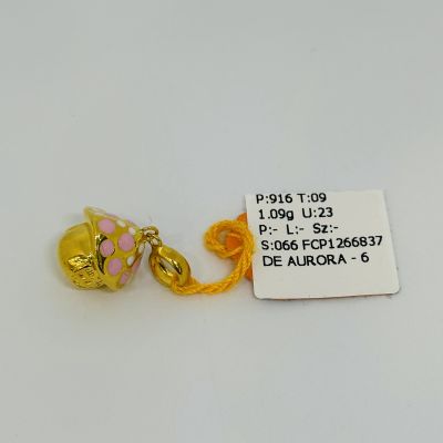 Pandora 916 - MASHROOM ENAMEL PINK 2C
