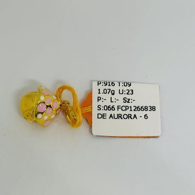 Pandora 916 - MASHROOM ENAMEL PINK 2C