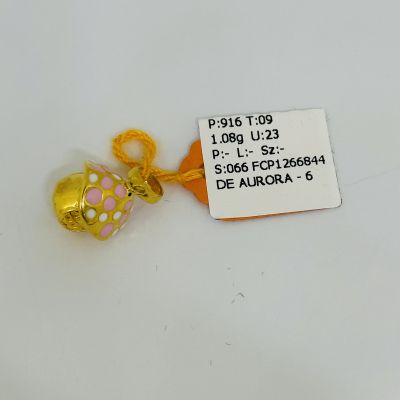Pandora 916 - MASHROOM ENAMEL PINK 2C
