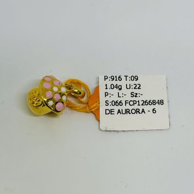 Pandora 916 - MASHROOM ENAMEL PINK 2C