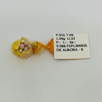Pandora 916 - MASHROOM ENAMEL PINK 2C