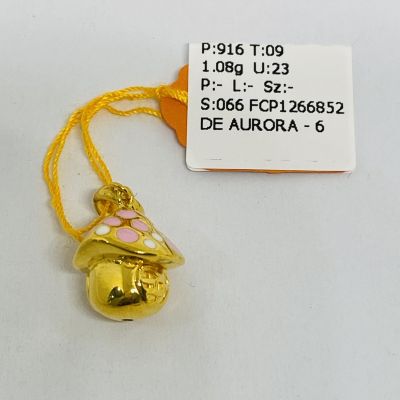 Pandora 916 - MASHROOM ENAMEL PINK 2C