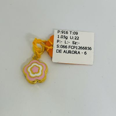 Pandora 916 - BUNGA ENAMEL PINK 2C