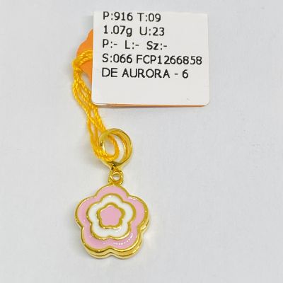 Pandora 916 - BUNGA ENAMEL PINK 2C