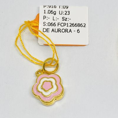 Pandora 916 - BUNGA ENAMEL PINK 2C