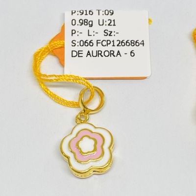 Pandora 916 - BUNGA ENAMEL PINK 2C