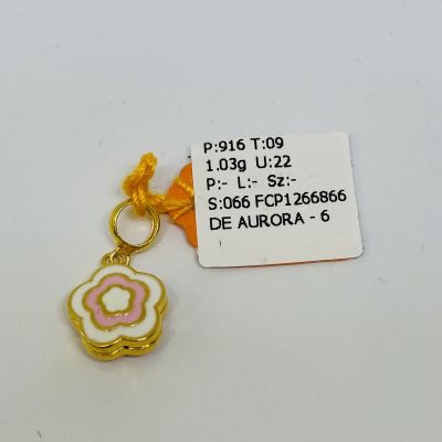 Pandora 916 - BUNGA ENAMEL PINK 2C