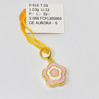 Pandora 916 - BUNGA ENAMEL PINK 2C