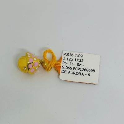 Pandora 916 - MASHROOM ENAMEL PINK 1C