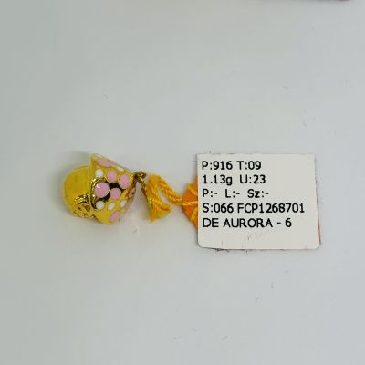 Pandora 916 - MASHROOM ENAMEL PINK 1C