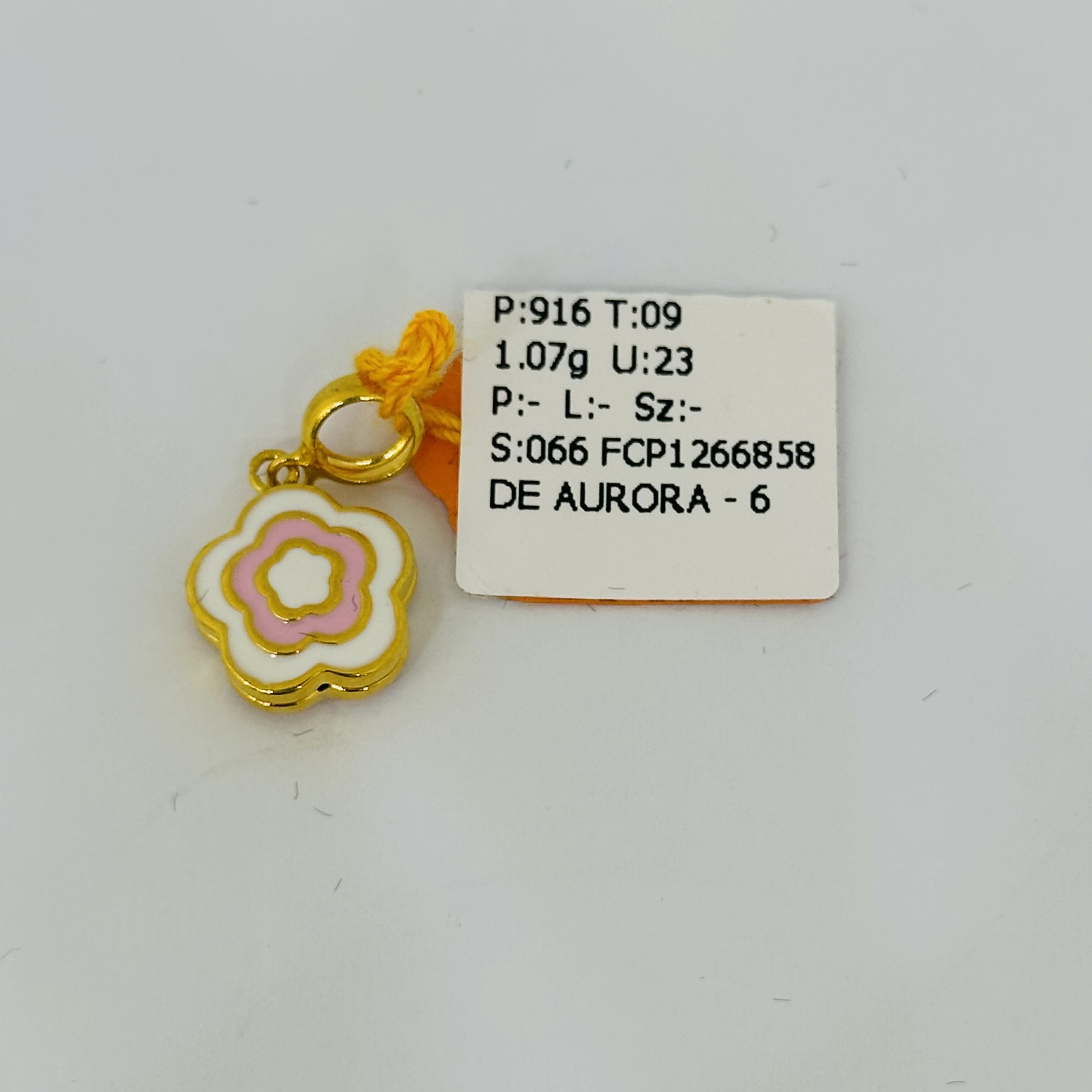 Pandora 916 - BUNGA ENAMEL PINK 2C