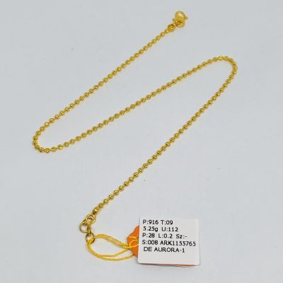 Rantai Kaki 916 - BIJI SAWI 1C
