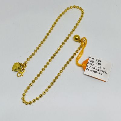 Rantai Kaki 916 - BIJI KETUMBAR 1C
