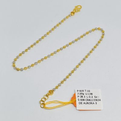 Rantai Kaki 916 - BIJI SAWI 2C