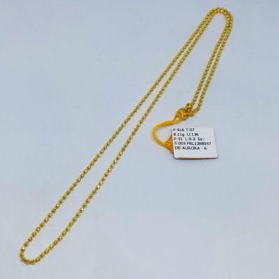 Rantai Leher 916 - BIJI SAWI 1C