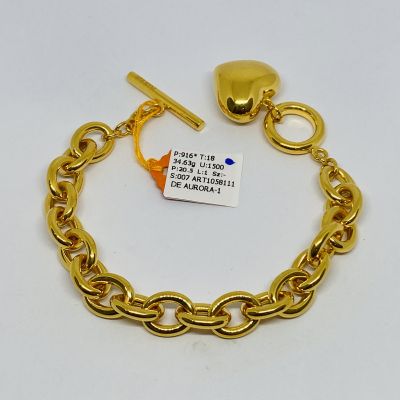 Rantai Tangan 916 - KENDI LOVE PLAIN STM 2C