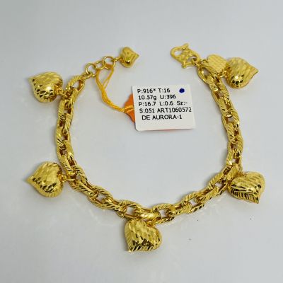 Rantai Tangan 916 - SAUH GANTUNG LOVE 1C