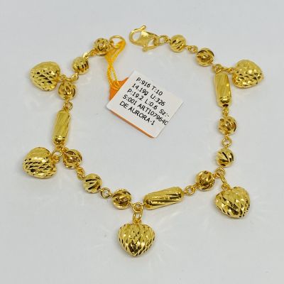 Rantai Tangan 916 - BEBOLA GANTUNG LOVE 1C